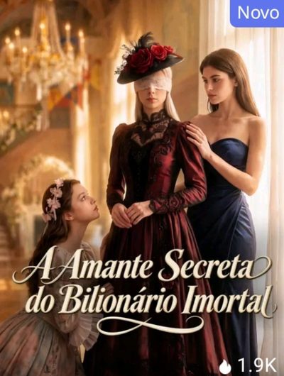 Capa da minisserie A Amante Secreta do Bilionário Imortal