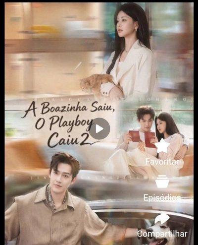 Capa da minisserie A Boazinha Saiu, o Playboy Caiu 2