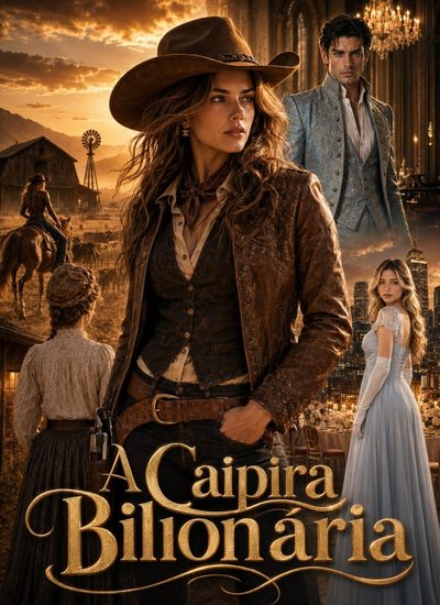 Capa da minisserie A Caipira Bilionária -