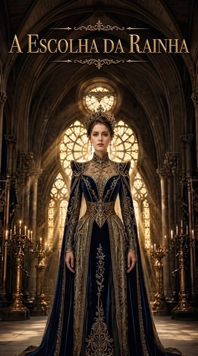 Capa da minisserie A Escolha da Rainha
