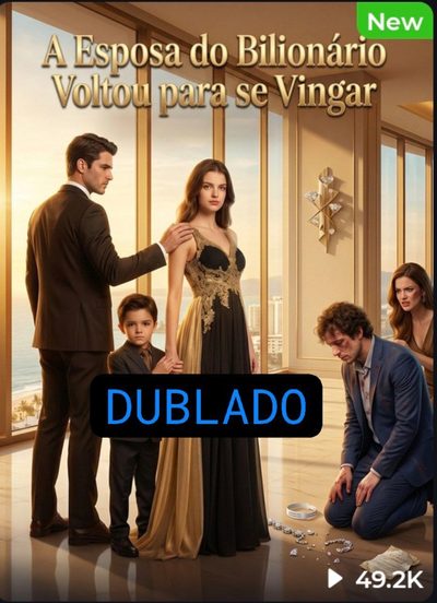 Capa da minisserie A Esposa do Bilionário Voltou dublado