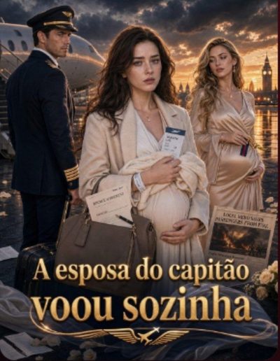 Capa da minisserie A Esposa do Capitão Voou Sozinha