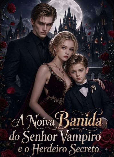 Capa da minisserie A Noiva Banida do Senhor Vampiro e o Herdeiro Secreto