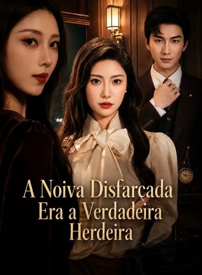 Capa da minisserie A Noiva Disfarçada Era a Verdadeira Herdeira