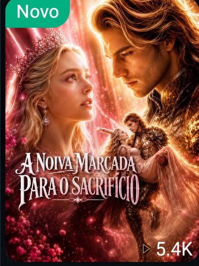 Capa da minisserie A Noiva Marcada para o Sacrifício