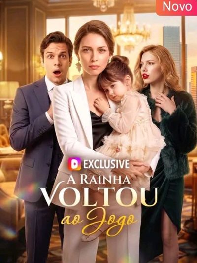 Capa da minisserie A Rainha Voltou ao Jogo