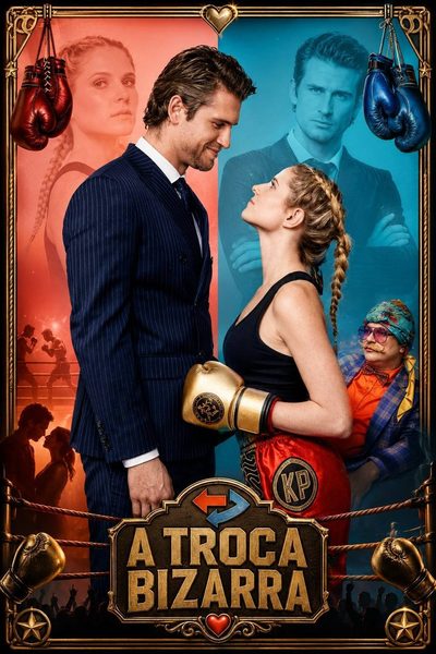 Capa da minisserie A Troca Bizarra a Troca Maluca