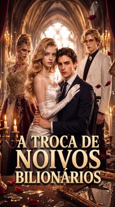 Capa da minisserie A Troca de Noivos Bilionários