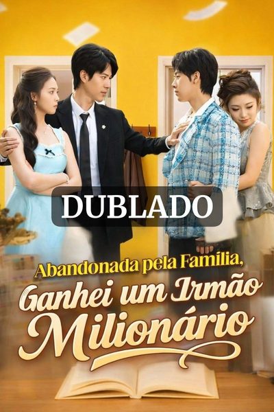Capa da minisserie Abandonada Pela Família, Ganhei Um Irmão Milionário