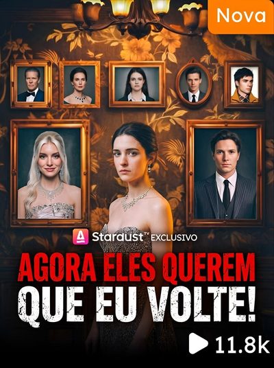 Capa da minisserie Agora Eles Querem que Eu Volte!