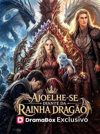 Capa da minisserie Ajoelhe-se Diante da Rainha Dragão
