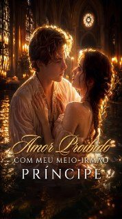 Capa da minisserie Amor Proibido com Meu Meio-irmão Príncipe