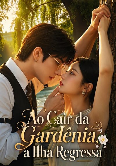 Capa da minisserie Ao Cair da Gardênia, a Ilha Regressa Quando Eu Caí, Ele Estava Lá