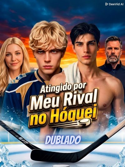 Capa da minisserie Atingido por Meu Rival no Hóquei dublado