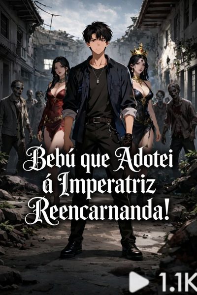 Capa da minisserie Bebú que Adotei à Imperatriz Reencarnada!