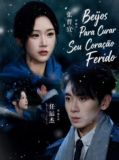Capa da minisserie Beijos para Curar Seu Coração Ferido