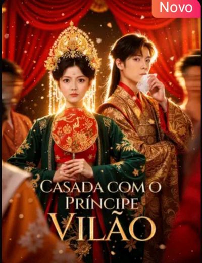Capa da minisserie Casada com o Príncipe Vilão