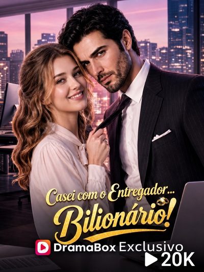Capa da minisserie Casei com o Entregador... Bilionário