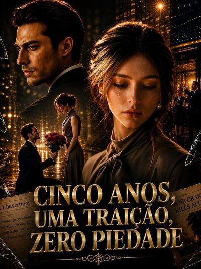 Capa da minisserie Cinco Anos, uma Traição. Zero Piedade