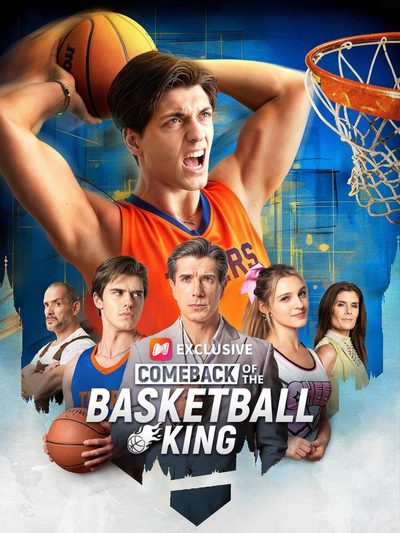 Capa da minisserie Comeback of the Basketball King o Retorno do Rei do Basquete
