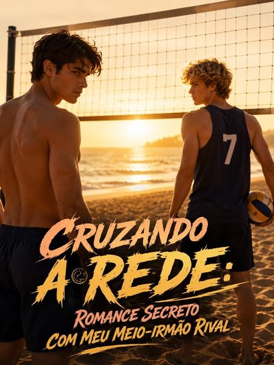 Capa da minisserie Cruzando a Rede: Romance Secreto com Meu Meio Irmão Rival