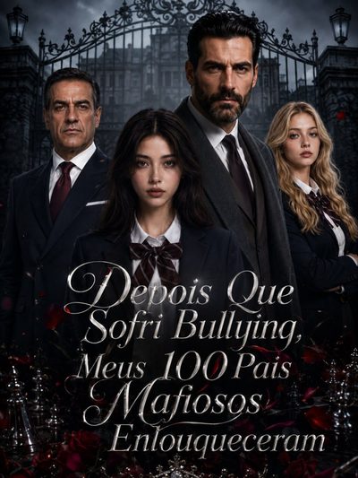 Capa da minisserie Depois que Sofri Bullying, Meus 100 Pais Mafiosos Enlouqueceram