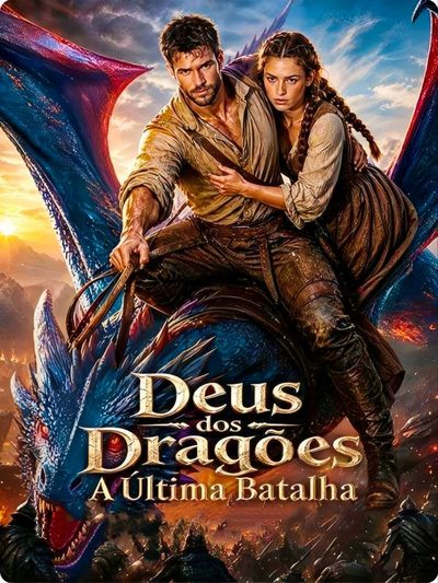 Capa da minisserie Deus dos Dragões a Última Batalha