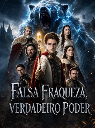 Capa da minisserie Falsa Fraqueza, Verdadeiro Poder Fraco Falso, Poder Verdadeiro