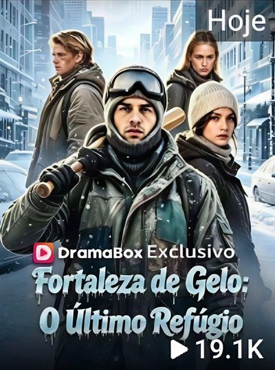 Capa da minisserie Fortaleza de Gelo: o Último Refúgio