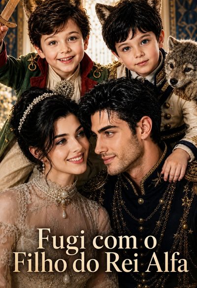 Capa da minisserie Fugi com o Filho do Rei Alfa