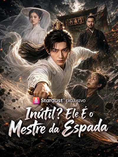 Capa da minisserie Inútil? Ele É o Mestre da Espada