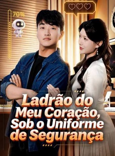 Capa da minisserie Ladrão do Meu Coração, sob o Uniforme de Segurança