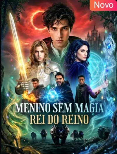 Capa da minisserie Menino sem Magia Rei do Reino