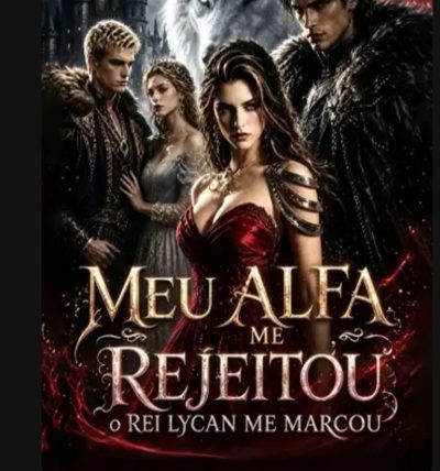 Capa da minisserie Meu Alfa Me Rejeitou o Rei Lycan Me Marcou