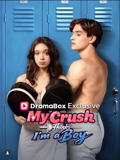 Capa da minisserie Meu Crush Acha que Eu Sou Um Garoto My Crush Thinks I'm a Boy