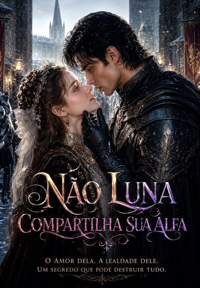 Capa da minisserie Não Luna. Compartilha Seu Alfa