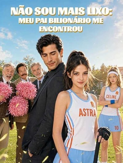 Capa da minisserie Não Sou Mais Lixo: Meu Pai Bilionário Me Encontrou