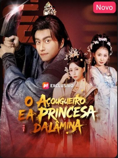 Capa da minisserie O Açougueiro e a Princesa da Lâmina