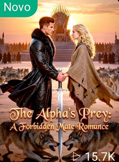 Capa da minisserie O Alfa que Tinha Um Gêmeo the Alphas Prey a Forbidden Mate Romance