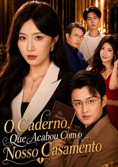 Capa da minisserie O Caderno que Acabou com o Nosso Casamento