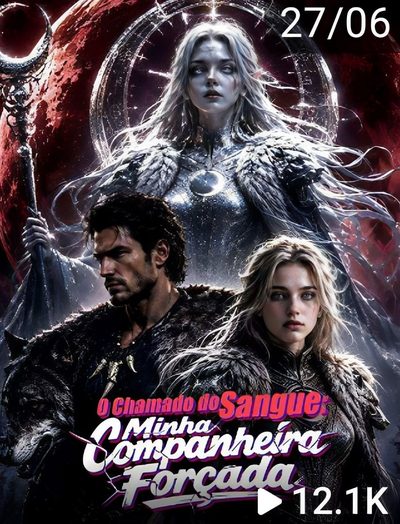 Capa da minisserie O Chamado do Sangue Minha Companheira Forçada