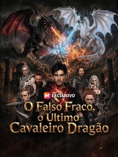 Capa da minisserie O Falso Fraco, o Último Cavaleiro Dragão dublado