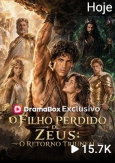 Capa da minisserie O Filho Perdido de Zeus: o Retorno Triunfal