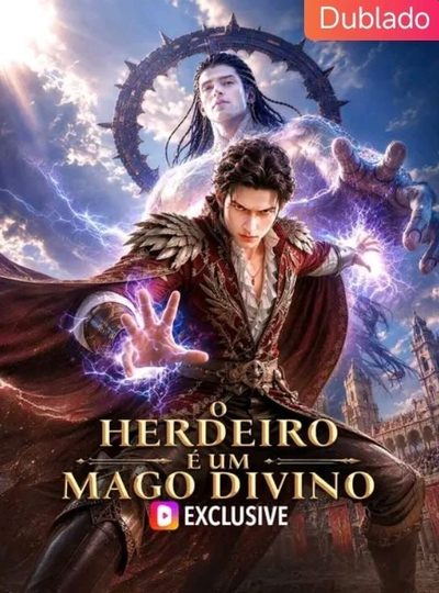 Capa da minisserie O Herdeiro É Um Mago Divino