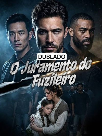 Capa da minisserie O Juramento do Fuzileiro -