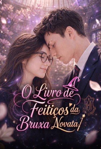 Capa da minisserie O Livro de Feitiços da Bruxa Novata