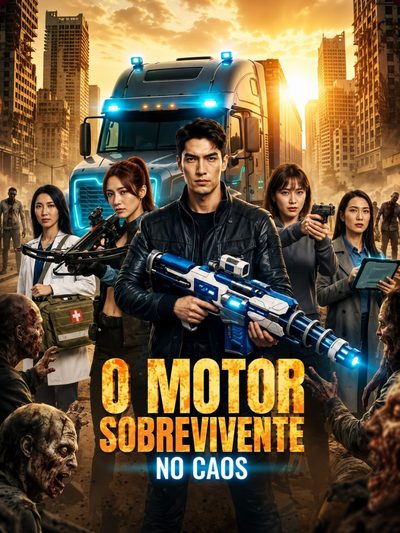 Capa da minisserie O Motor Sobrevivente no Caos