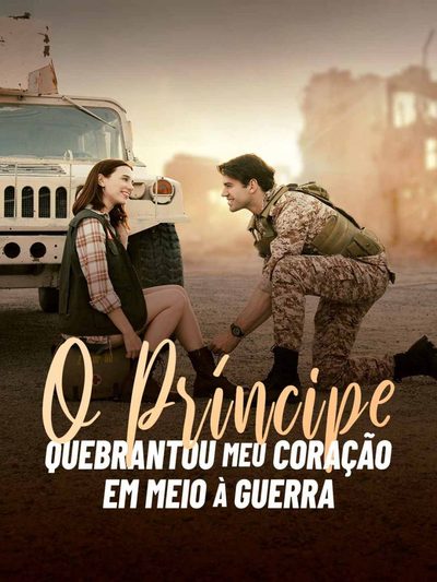 Capa da minisserie O Príncipe Quebrantou Meu Coração em Meio à Guerra.