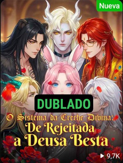Capa da minisserie O Sistema da Creche Divina: de Rejeitada a Deusa Besta