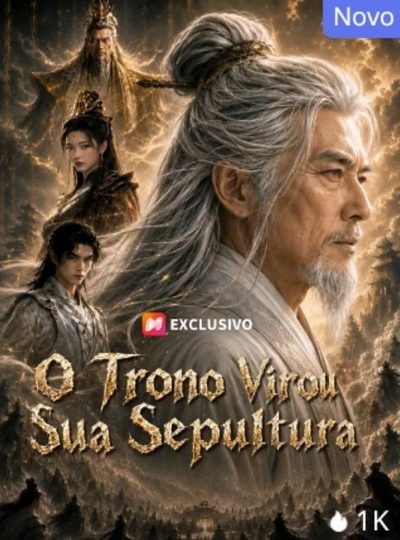 Capa da minisserie O Trono Virou Sua Sepultura